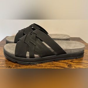 Easy Spirit Women’s Star9 Black Slide Sandals NWT Size 9 wide